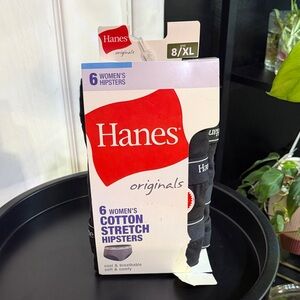 Hanes Women's Hipsters - Black Multipack